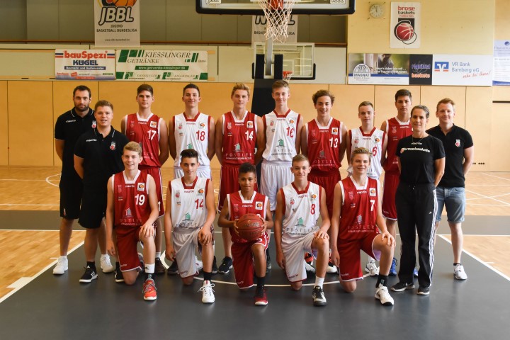 Das Team der JBBL der Regnitztal Baskets, Copyright: Brose Bamberg Youngsters