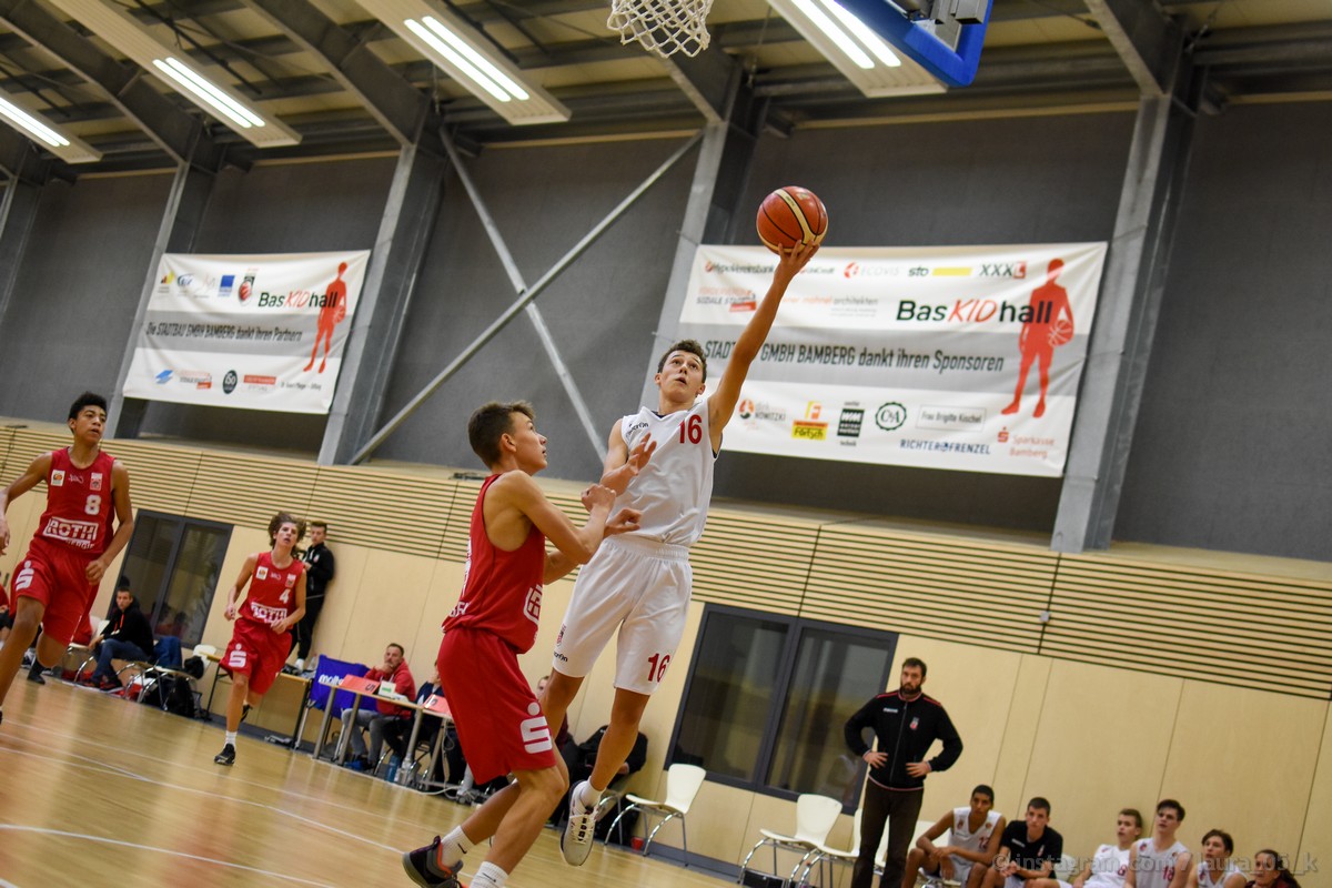 Florens Böttger (Regnitztal Baskets / JBBL), Copyright Brose Bamberg Youngsters – Lina Ahlf