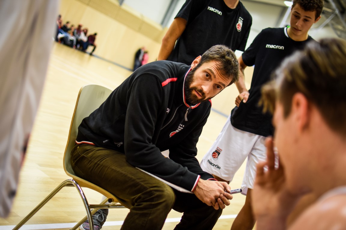 Head Coach Kevin Kositz (Regnitztal Baskets / JBBL), Copyright Brose Bamberg Youngsters – Lina Ahlf