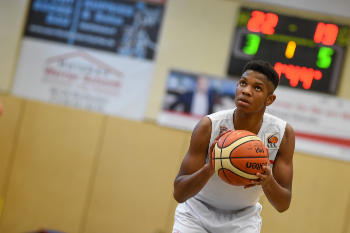 Norvel Oelling (Regnitztal Baskets / JBBL), Copyright Brose Bamberg Youngsters – Lina Ahlf