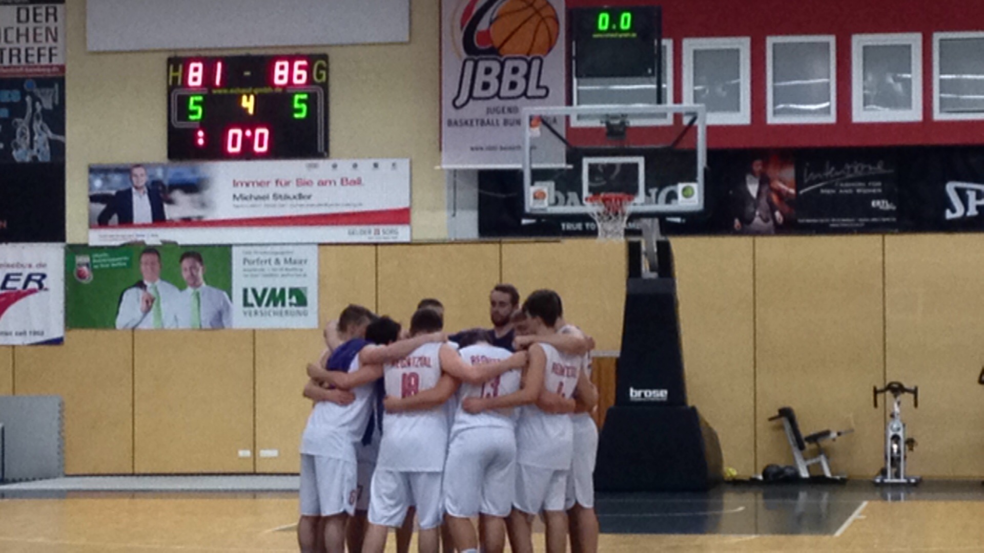 Das Bayernliga-Team der Regnitztal Baskets